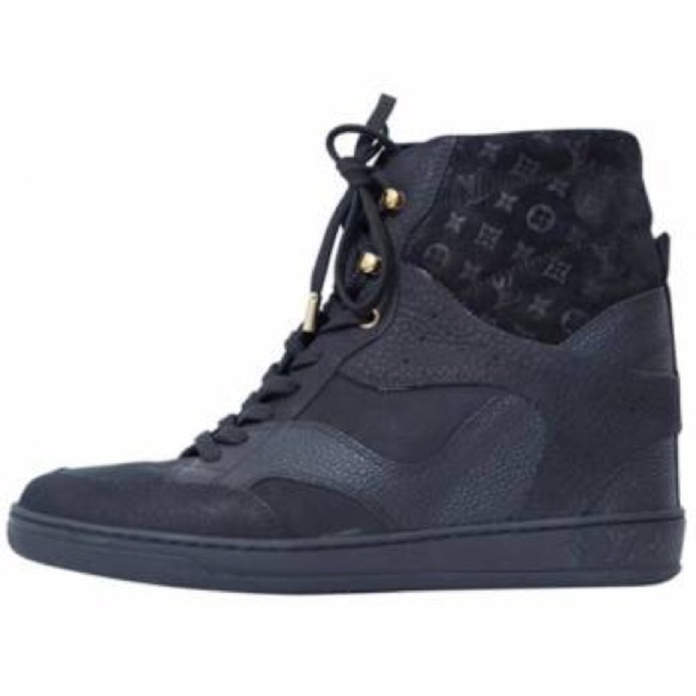 Louis Vuitton Millennium high-top wedge sneakers